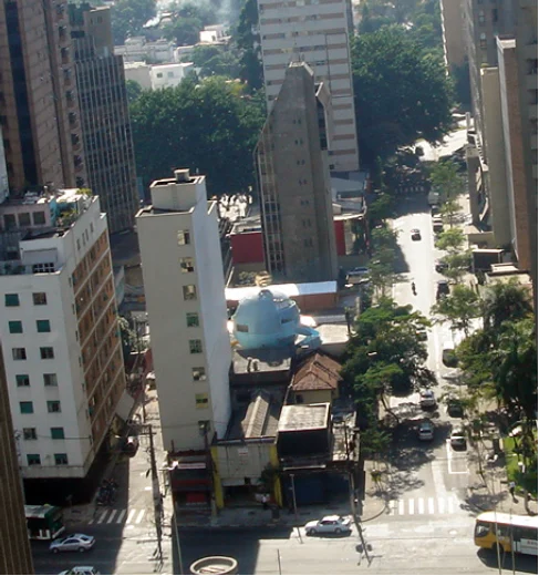 Vista aérea do bairro