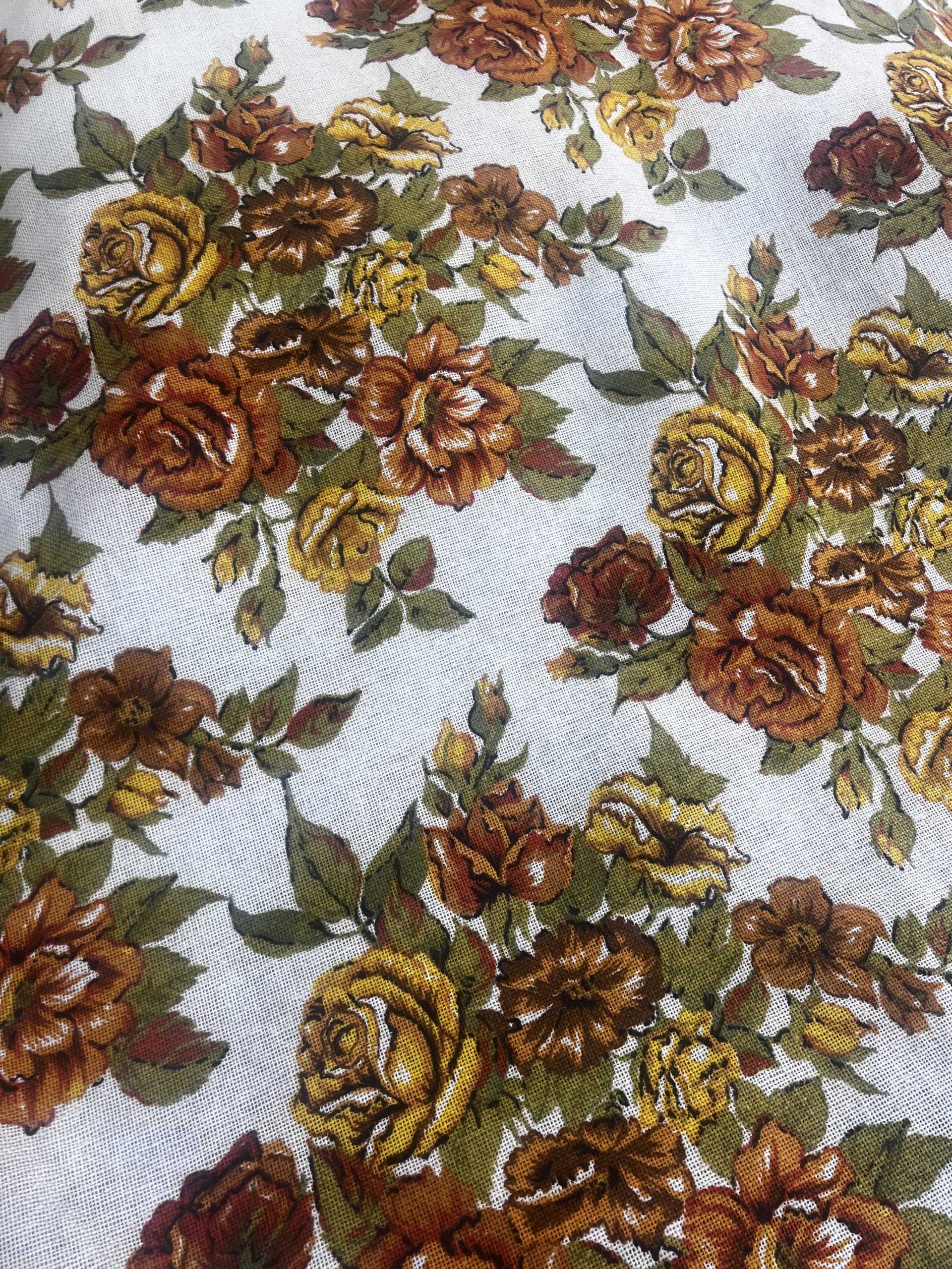 Vintage Printed Floral